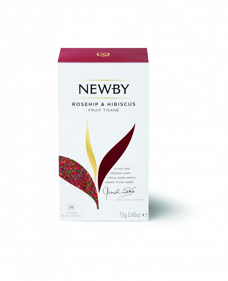 Rosehip & Hibiscus 25 Count Tea Bags