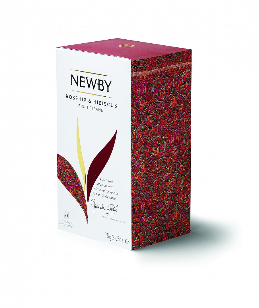 Rosehip & Hibiscus 25 Count Tea Bags