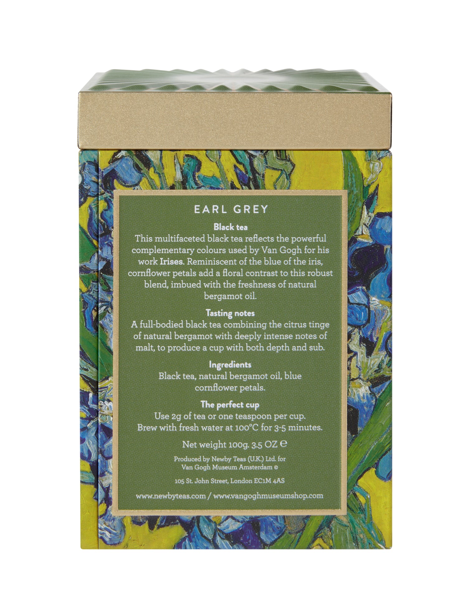 VAN GOGH - EARL GREY BLACK TEA